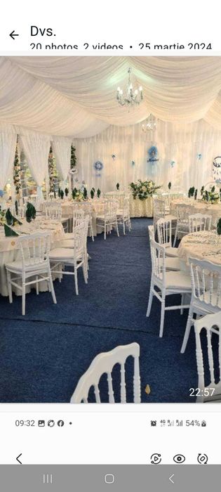 Bucatar,corturi evenimente