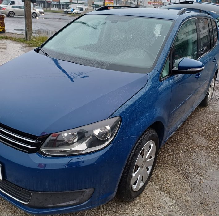 Vw touran, albastru