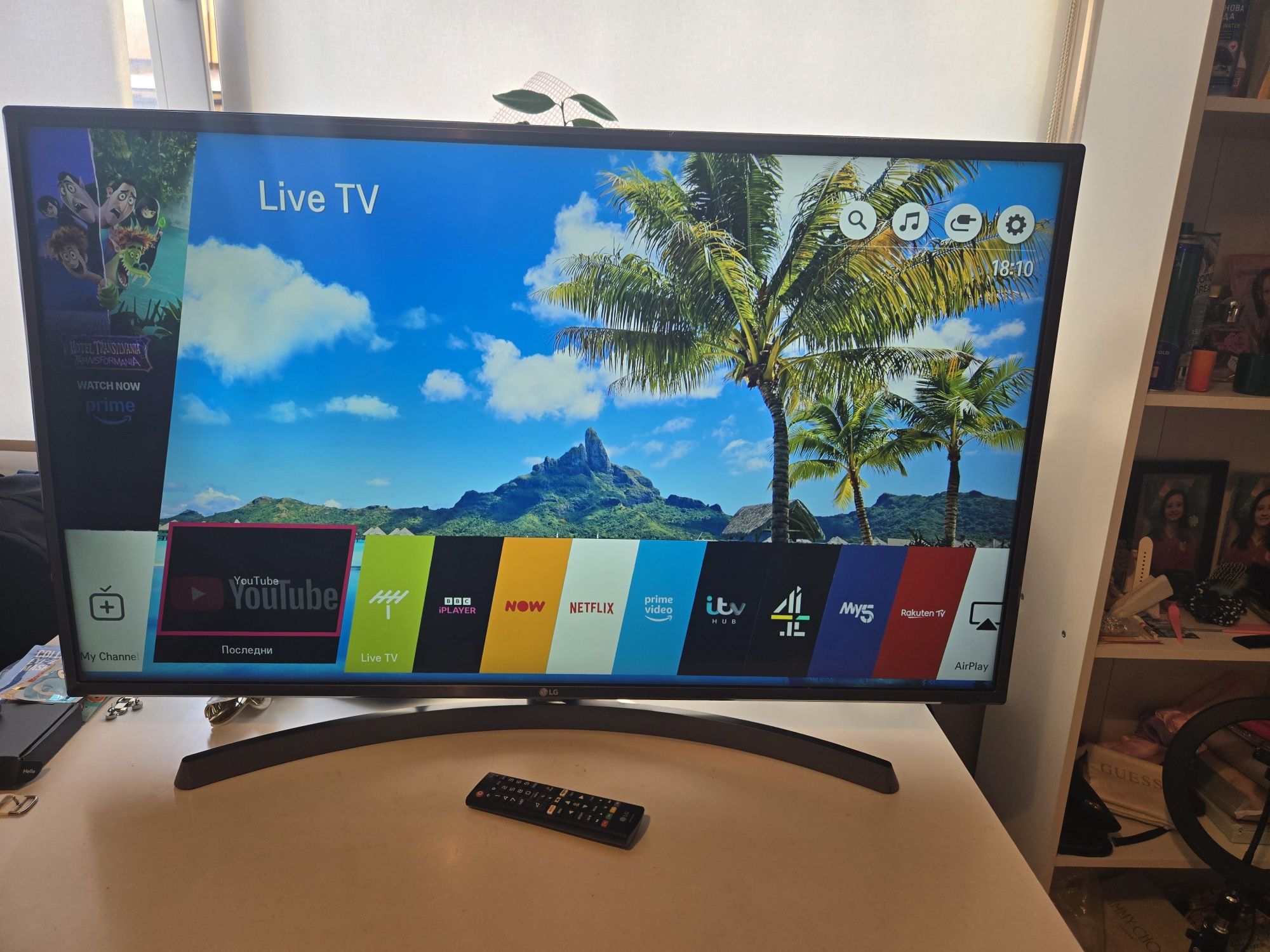 LG 43UK6750PLD – Smart TV, 4K UHD, 43", като нов!