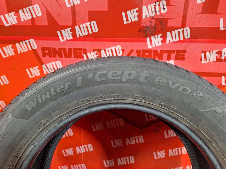 1 Anvelopa de IARNA - 225/60/17 - Hankook - 6 MM - DOT 2018 !