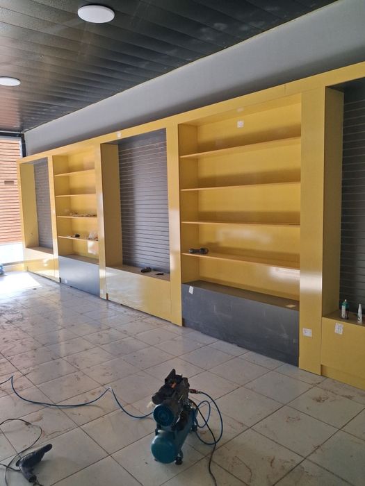 Stelaj vitirina  prilavkalar zakazga tayorlaymiz