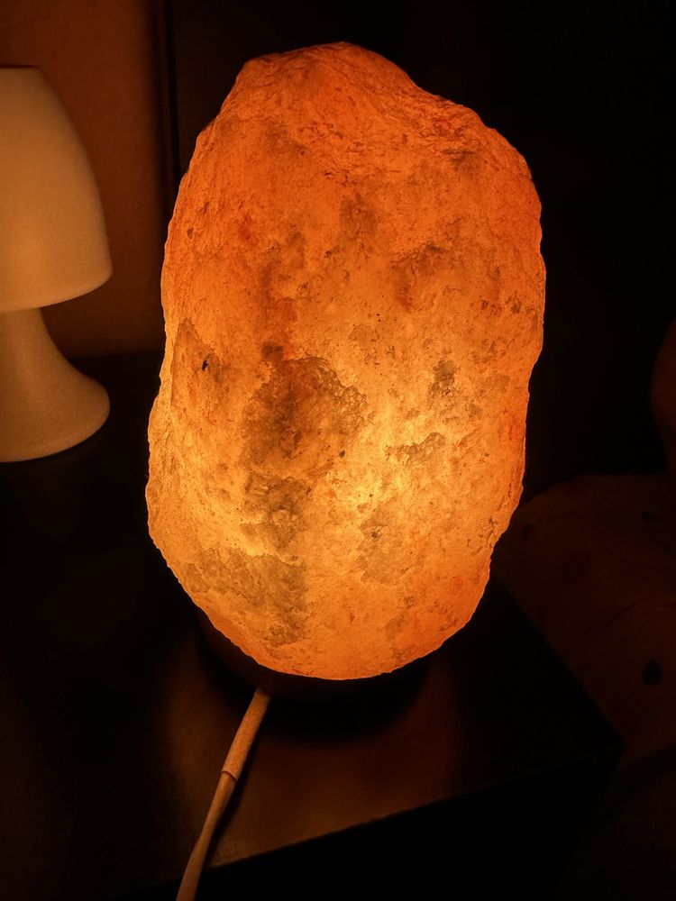 Lampa cristal de sare de Himalaya noua