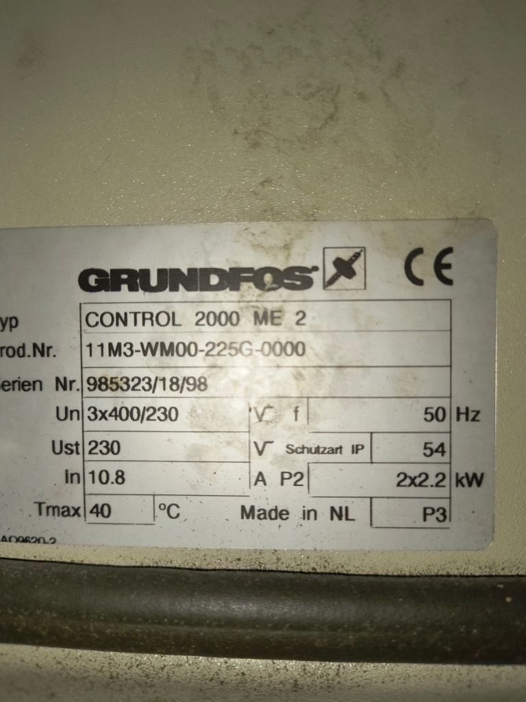 Командно табло Grundfos 2000