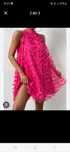 Rochie dama fluturi roz noua