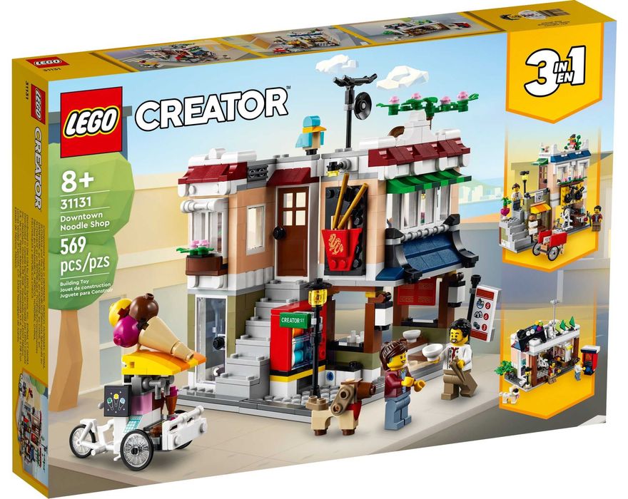 НОВО LEGO Creator 31131 - Downtown Noodle Shop