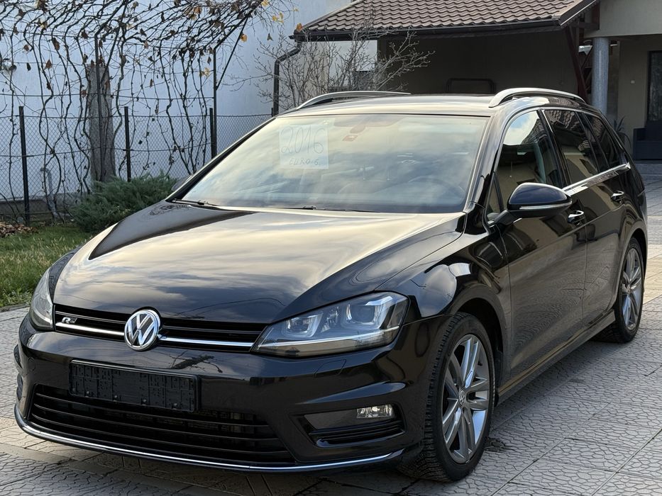 Vand VW Golf 7R-line 2,0tdi 150CP, euro6, piele, navi , xenon 2016