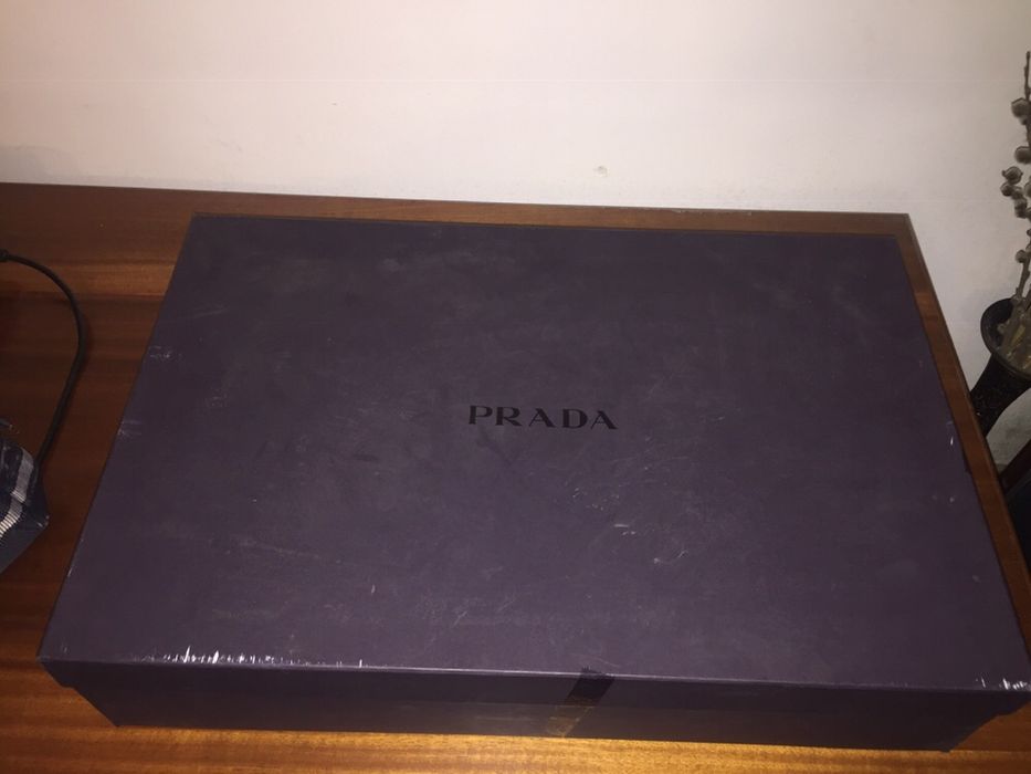 Cizme PRADA Logo Jacquard noi originale 42 !