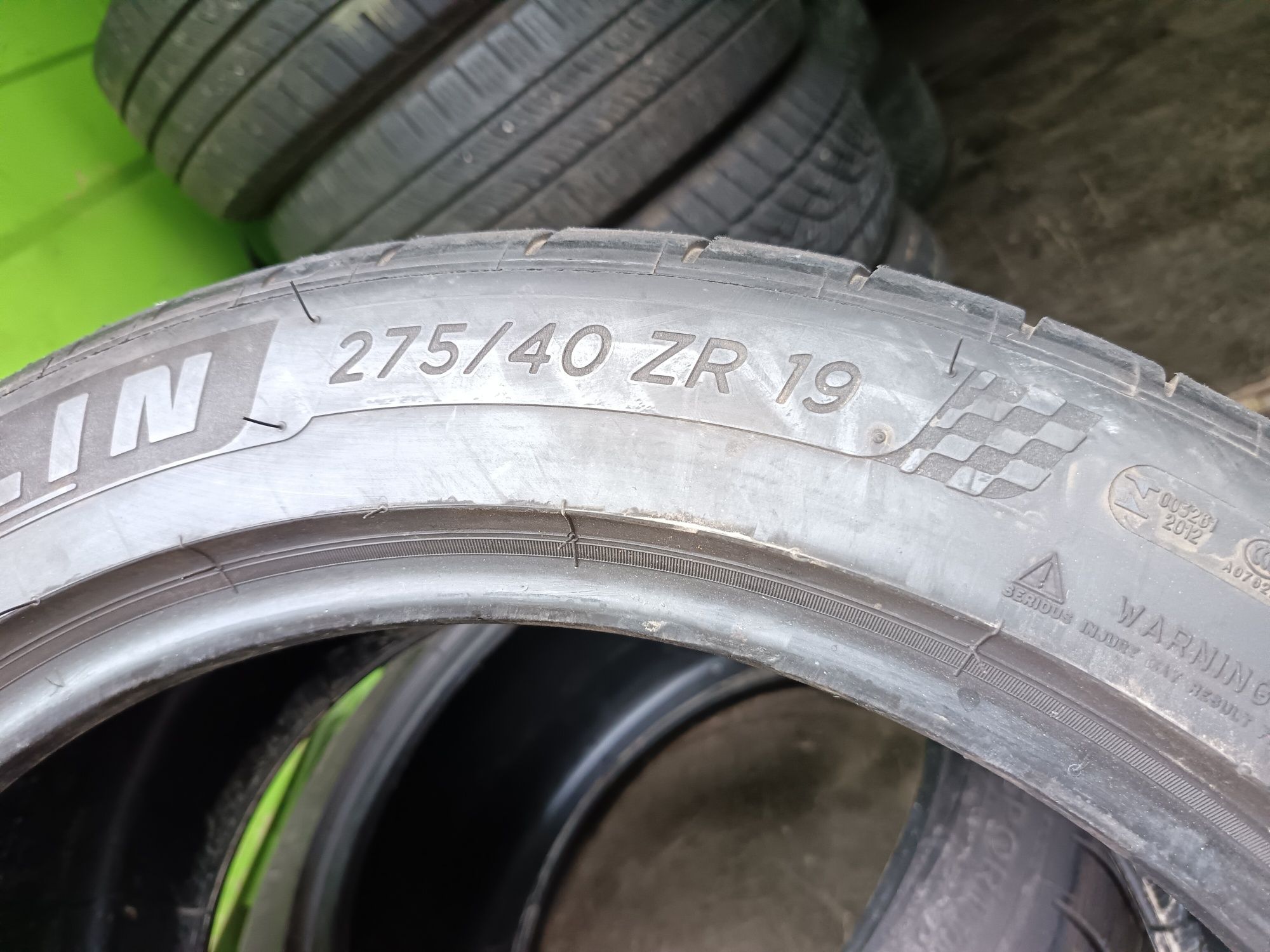 Anvelope vara 275 40 19 Michelin 2022 7mm