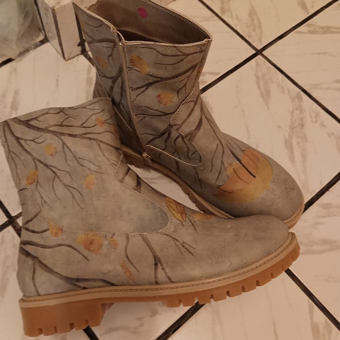 Дамски боти цветни