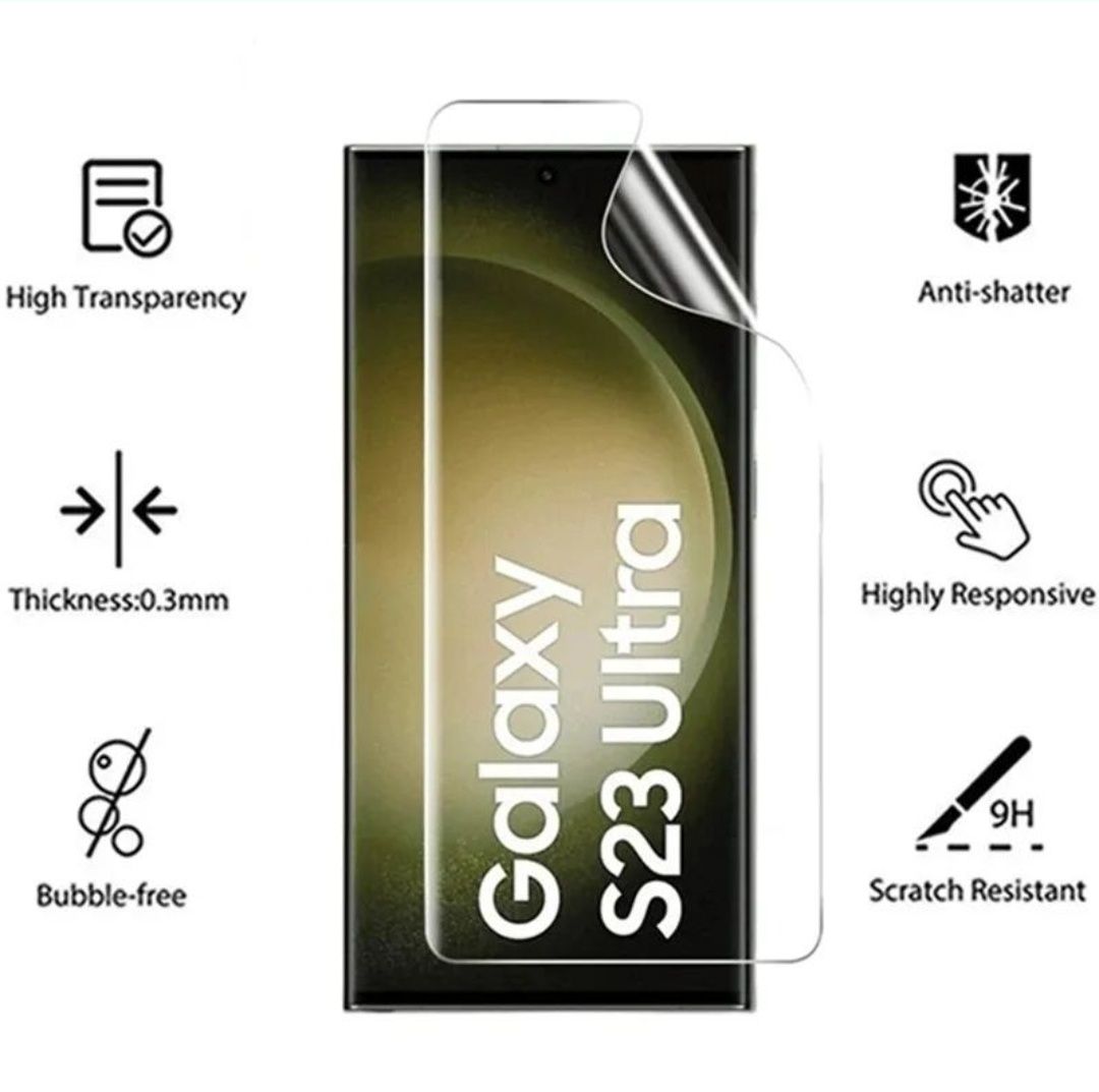 5D Hydrogel Протектор за Дисплей / Гръб за Samsung Galaxy S23 Ultra