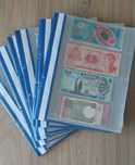 Colectie 40 bancnote straine (contine si bancnota eclipsa 2000 lei)