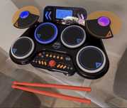 V-Tech Kidi DJ Drums Light-up Electronic Drum Kit - Bluetooth/Coaching