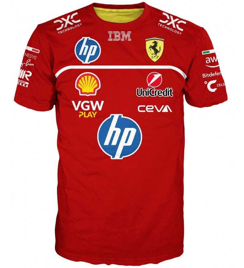Продавам чисто нови тениски 2XL и 3XL - "Scuderia FERRARI"