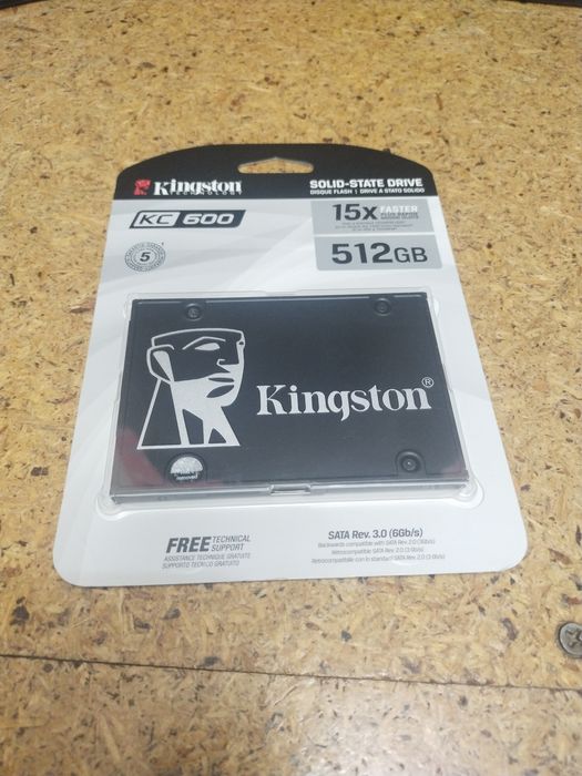 Kingston SSD 512gb KC600