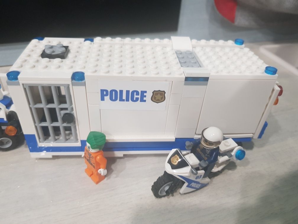 Long Police truck lego