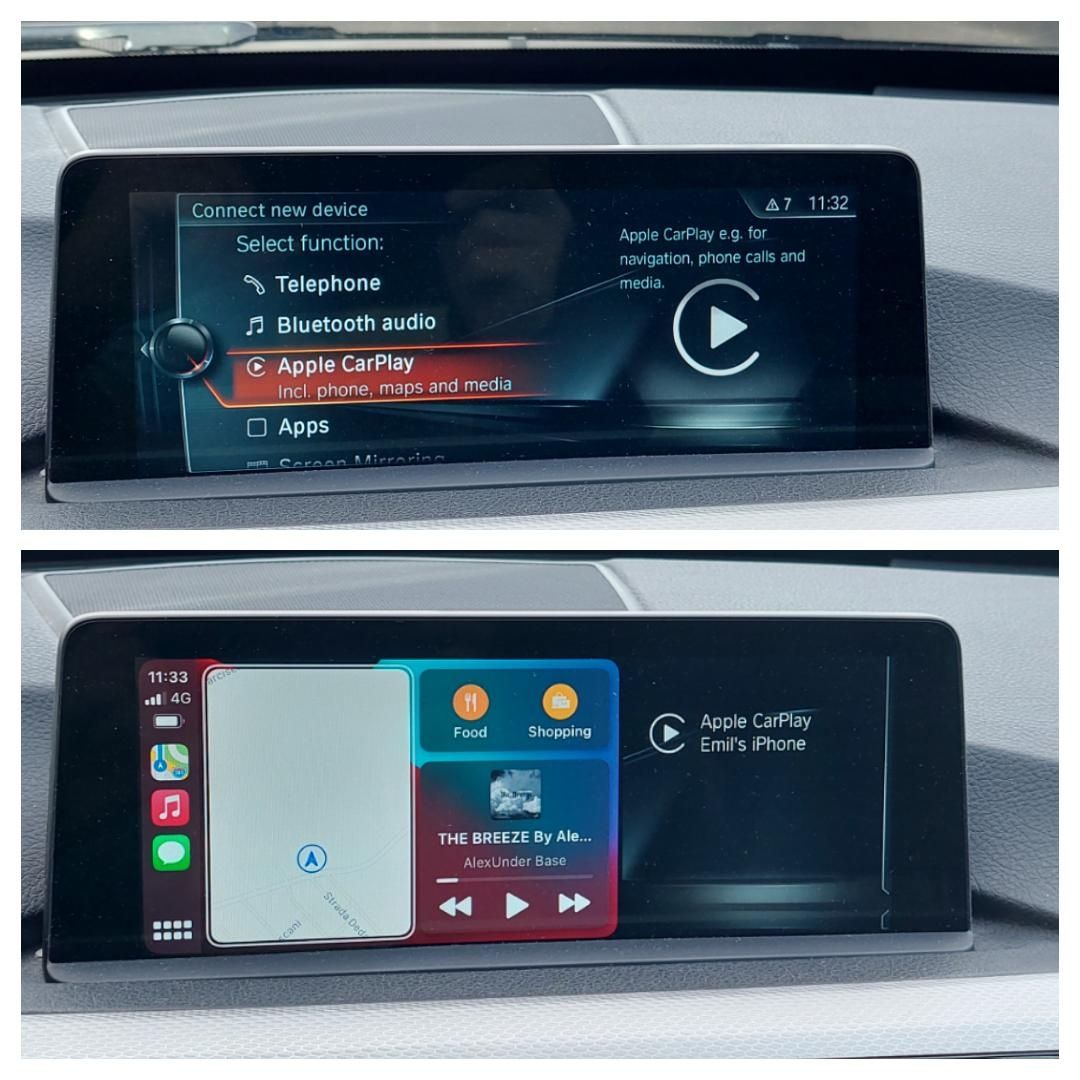 Activare Carplay \ Android Screen Mirroring \ Video in miscare \ Harti