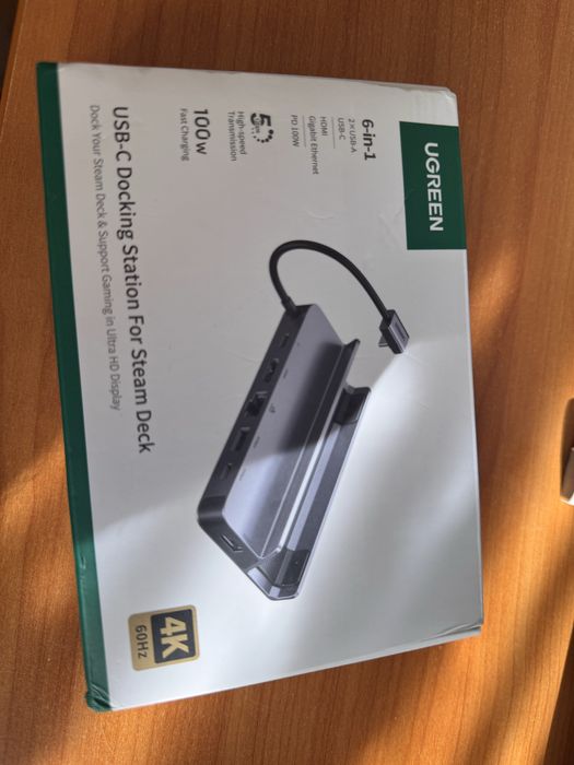 Docking Station 6-1 pentru Steam deck UGreen usb-c 100w
