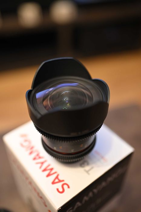 Obiectiv video Samyang 14mm T3.1 VDSLR ED AS IF UMC II Nikon F
