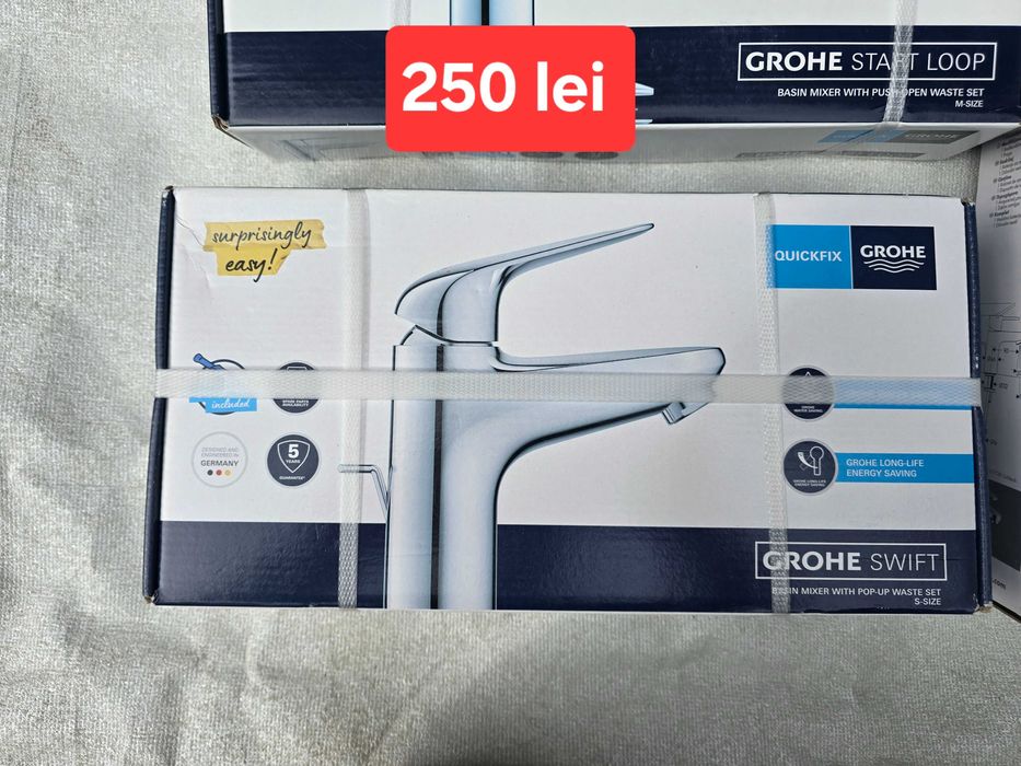 Baterii Lavoar Grohe / hansgrohe / ORIGINAL, sigilat, preț fix