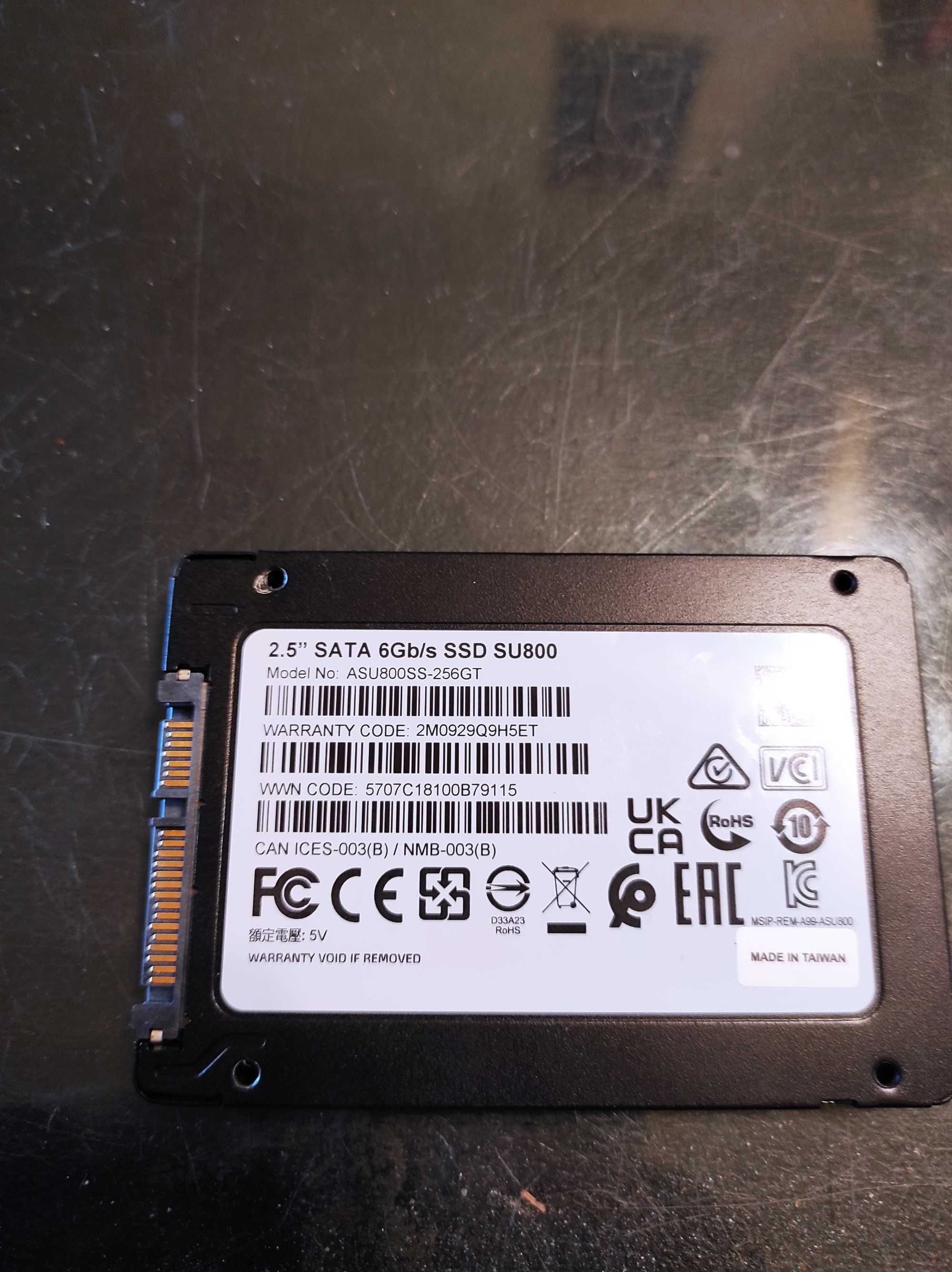SSD ADATA SU800 256 gb