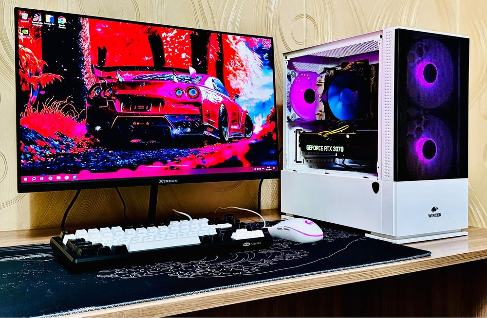 Мощный Игровой Компьютер с Монитором 165 герц ВЕСЬ КОМПЛЕКТ