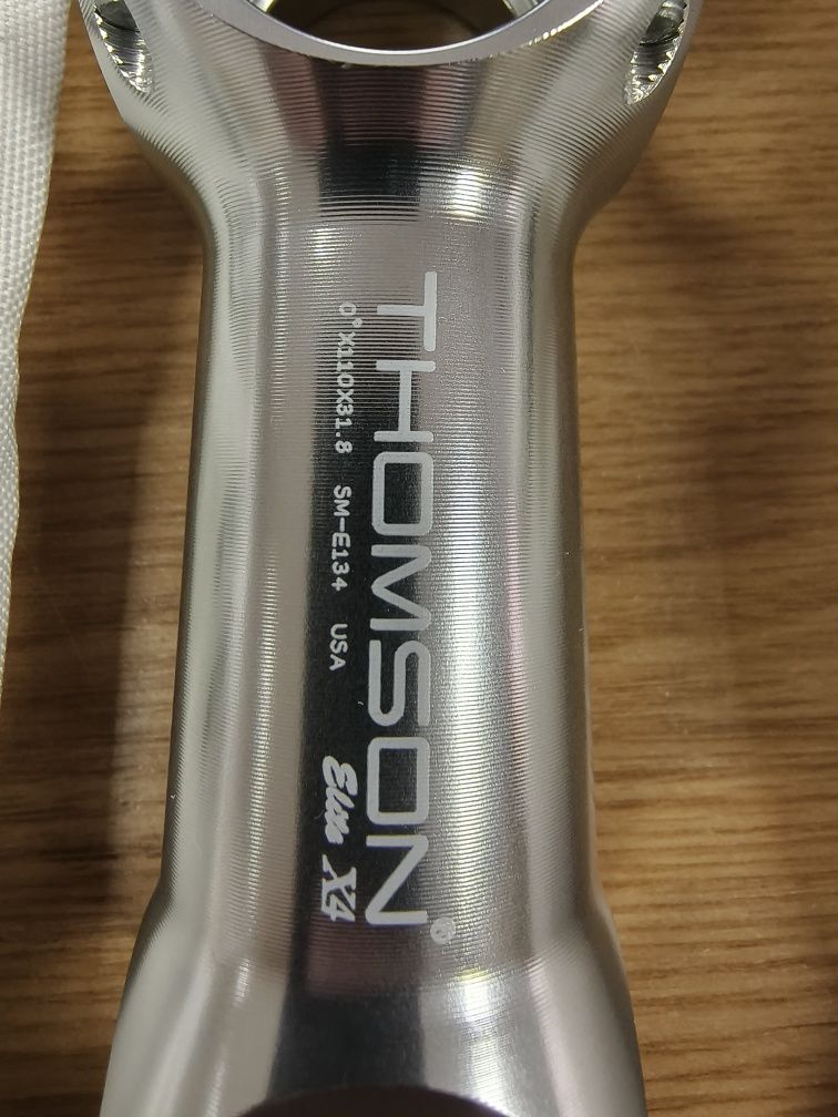 Лапа и Кормило THOMSON Elit 31.8x110mm,MTB Trail Carbon 35x800mm black