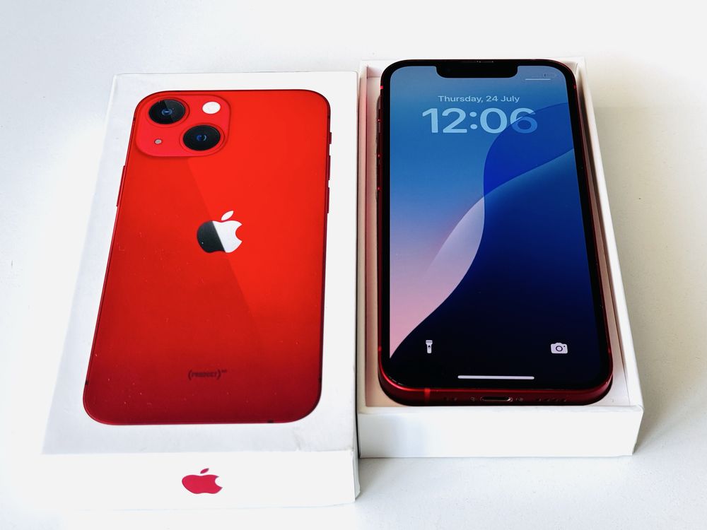 Iphone 13 Mini 128GB Red 96% Батерия!