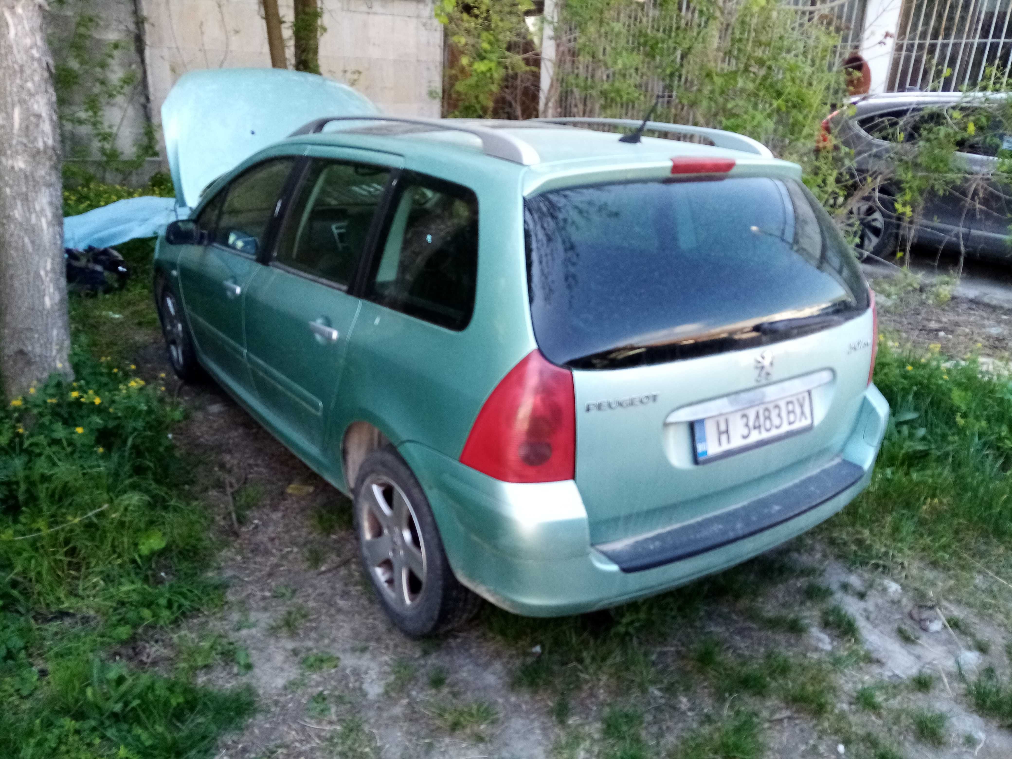 Пежо 307 SW 1.6HDI 2004 на части