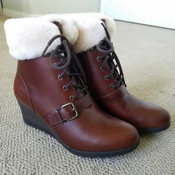 UGG AUSTRALIA № 37/38 – Дамски водоустойчиви боти ест кожа нови кутия