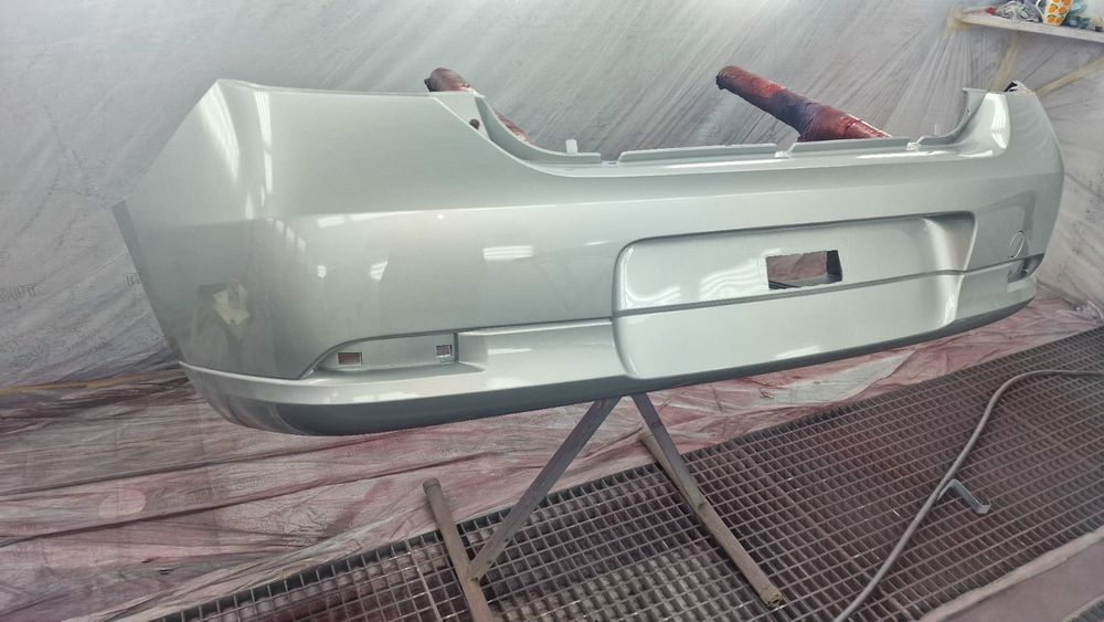 Bara spate noua vopsita gri argintiu D69 Dacia Logan 2013 - 2016