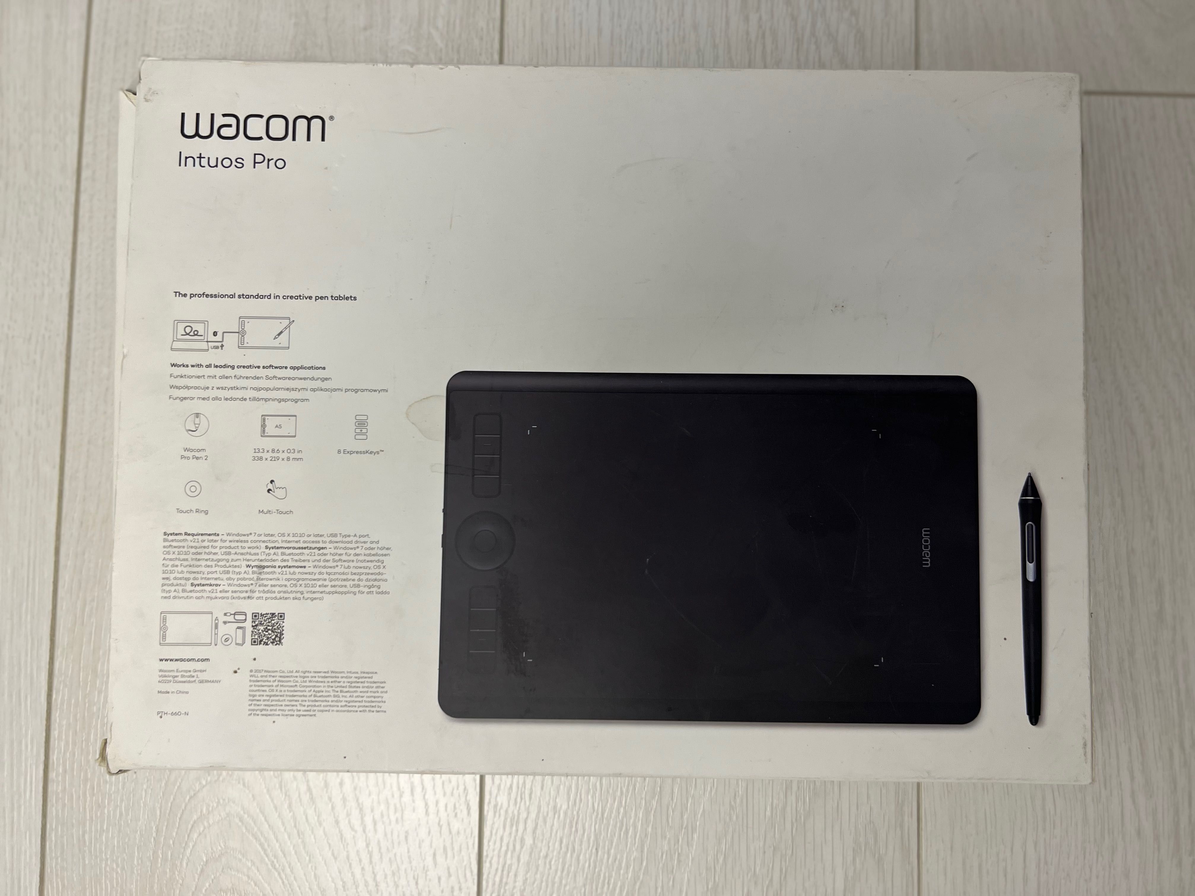 Tableta Grafica Wacom Intuos Pro M PTH 660