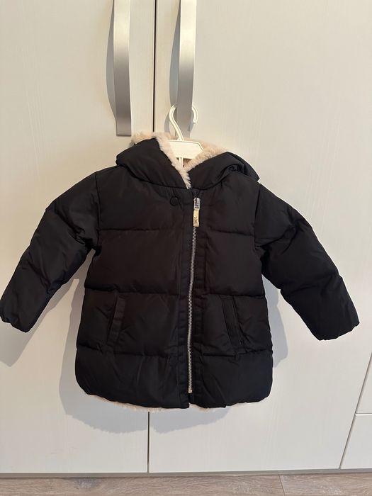 Зимно пухено яке Zara+подарък -шапка