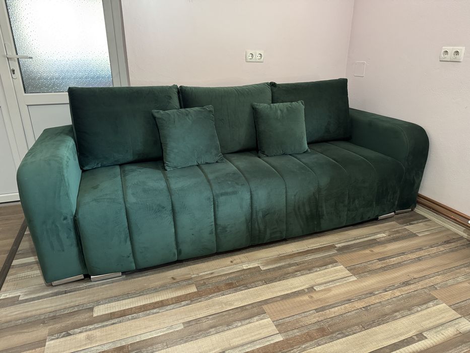 Canapea extensibila 3 locuri, Diego cu lada de depozitare 230x92x90 cm