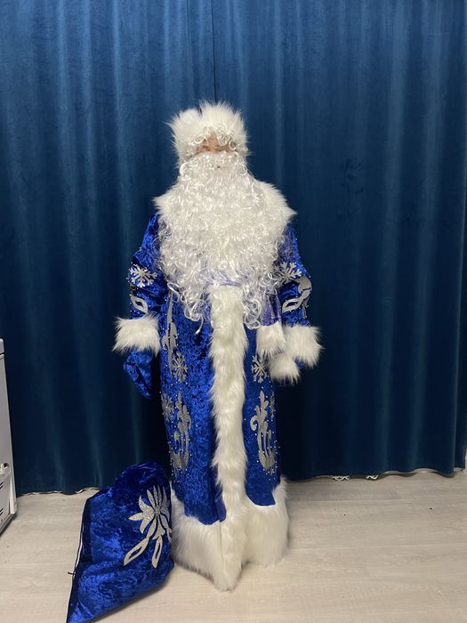 Новогодний костюм Дед Мороза взрослый