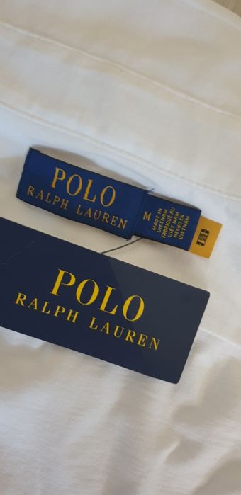 POLO Ralph Lauren Cotton Mens Size М НОВО ! ОРИГИНАЛ! Мъжка Риза!