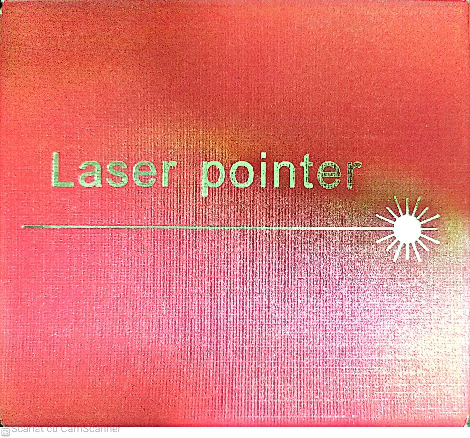Laser pointer cu cheie