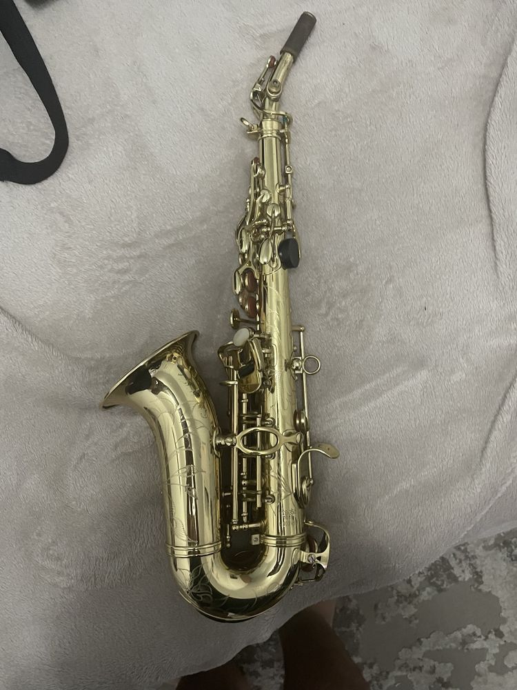 Saxofon Thomann sopranina curbat  model TCS 350