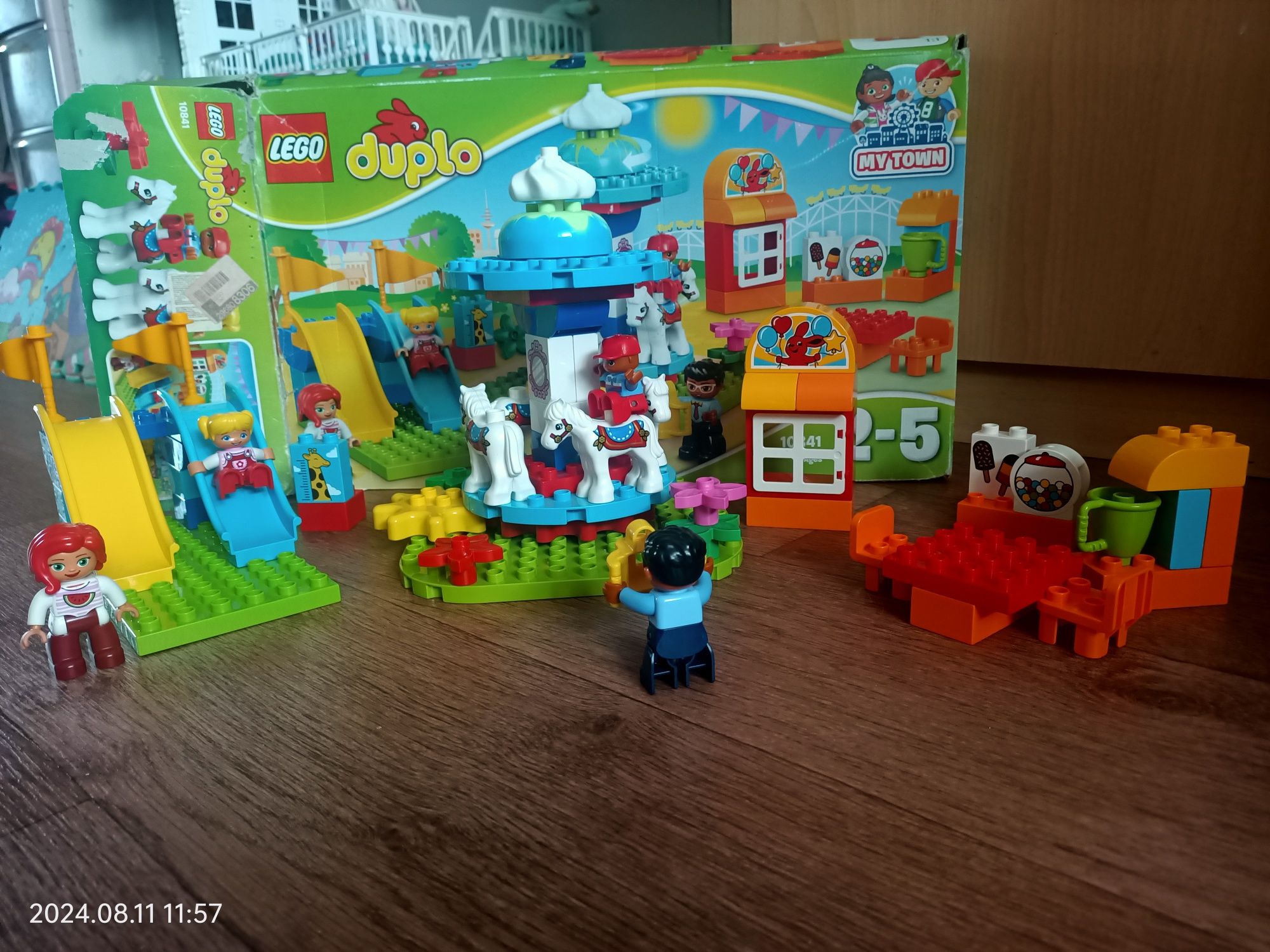 Lego Duplo, парк аттракционов