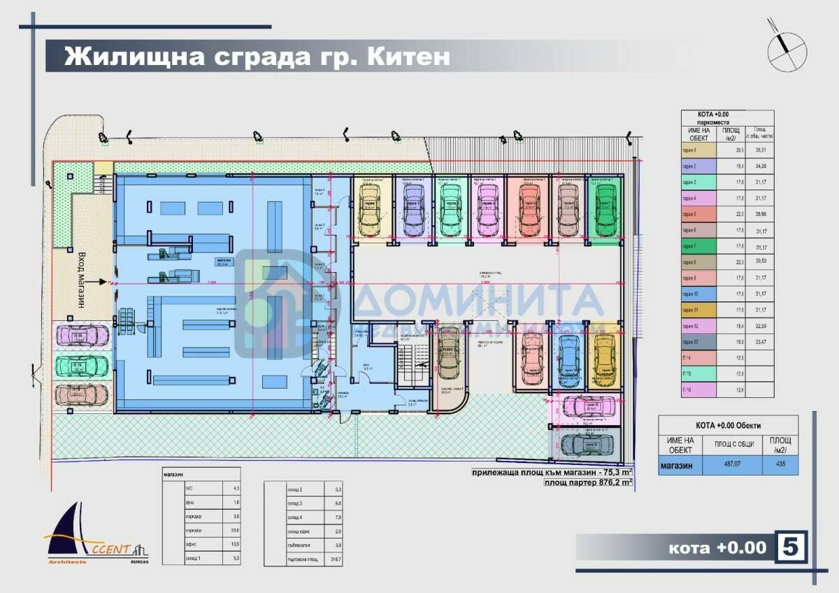 Предстоящо строителство, студио, гр. Китен