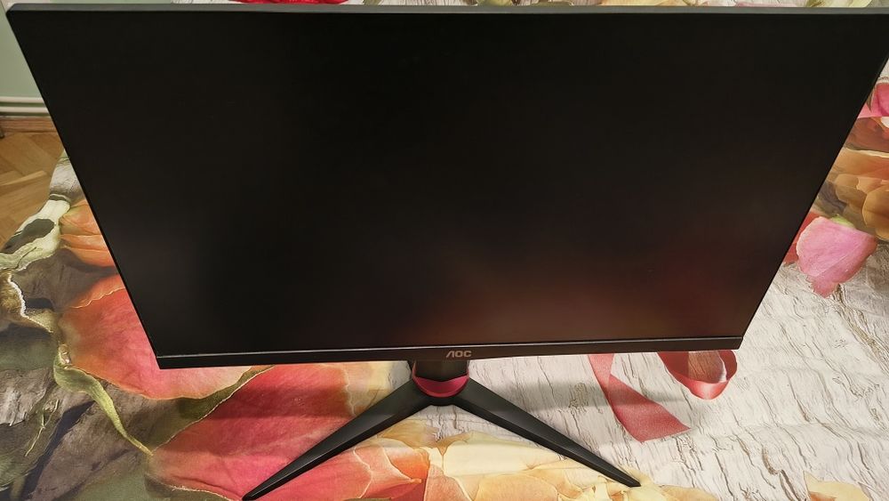 Monitor gaming LED AOC 24G2U/BK IPS  23.8", Full HD, 144Hz