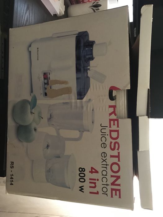 Соковыжималка 4 в 1 800 w REDSTONE RS-1414
