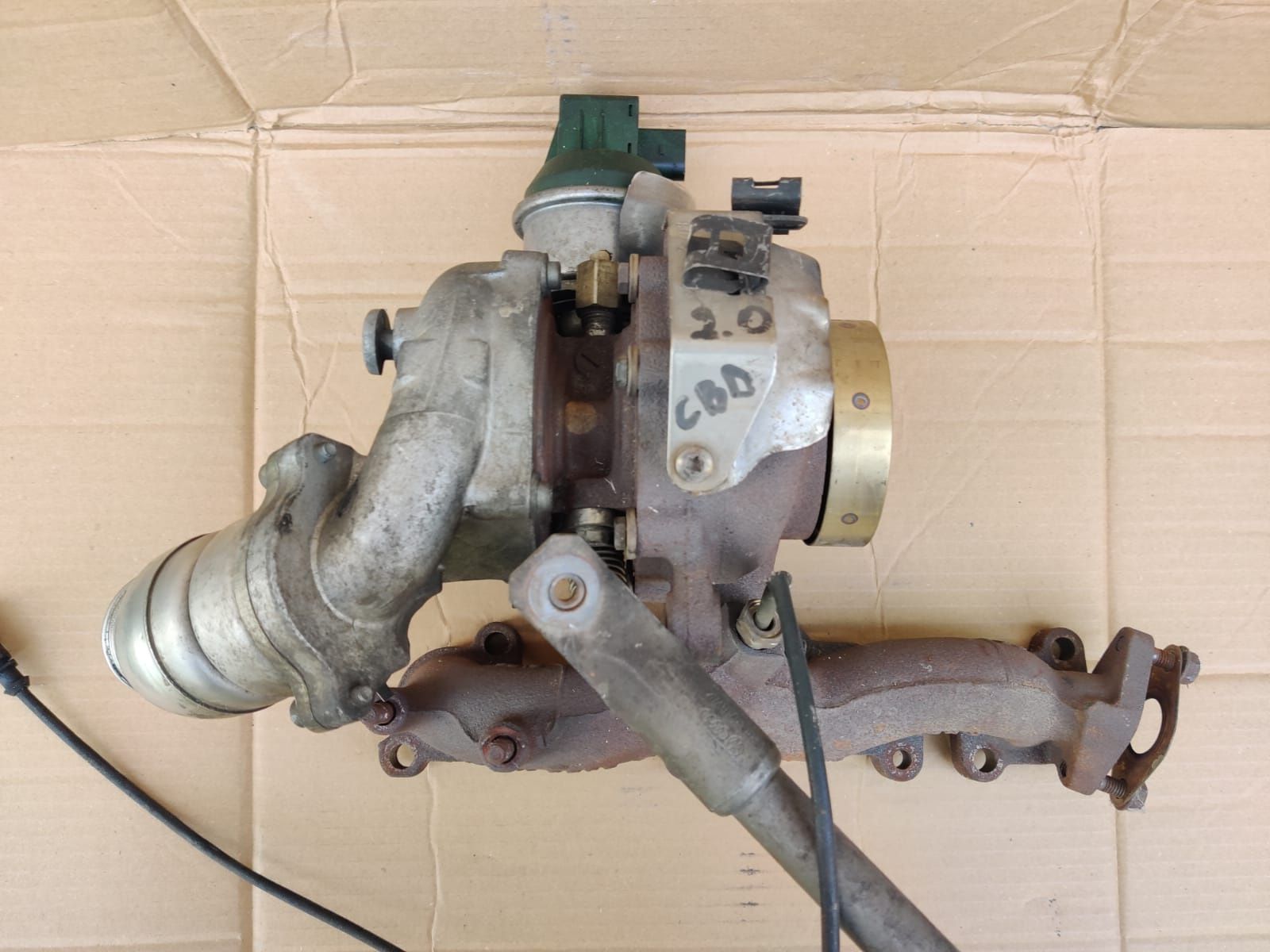 Turbina Turbosuflanta Volkswagen 2.0 TDI CBD CBDB 2009 03L