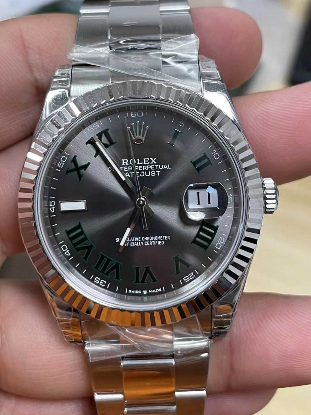 Rolex Datejust 36/41mm сребърна колекция