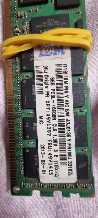 Ram ddr3 ecc 8GB  8buc 64GB