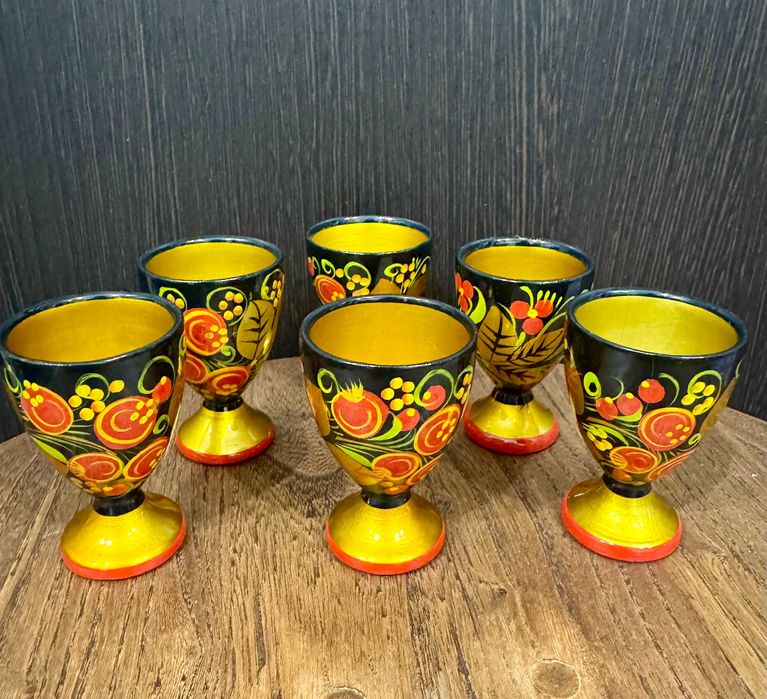 Рюмки Хохлома Новые