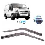 Предни ветробрани дефлектори врата Ford Transit 2002>2013 К-т 2бр.