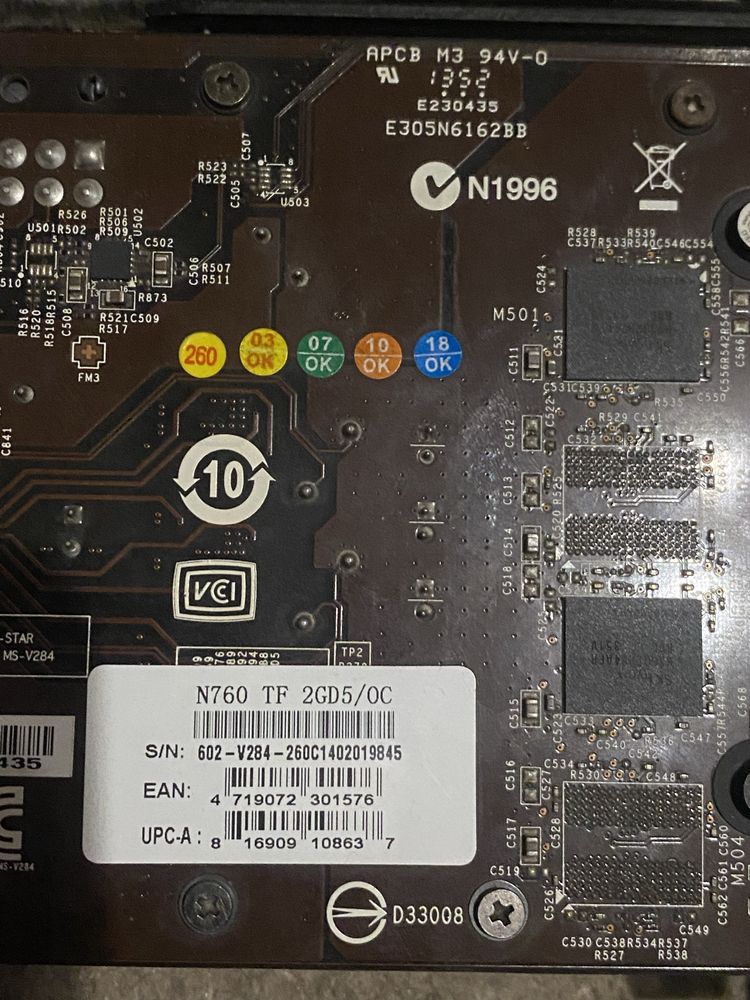 MSI GTX GeForce 760 2GB DDr5