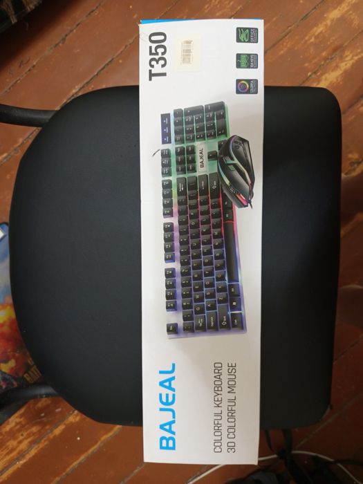 Клавиатура мембранная и мышка