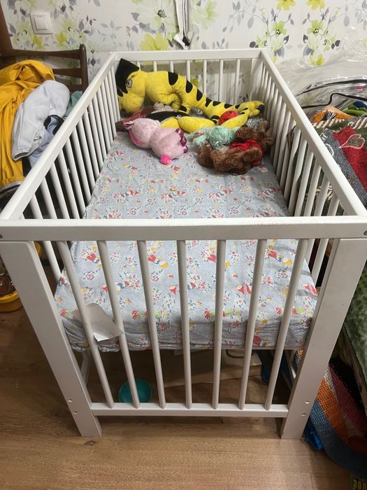 Манеж детский IKEA с матрасом