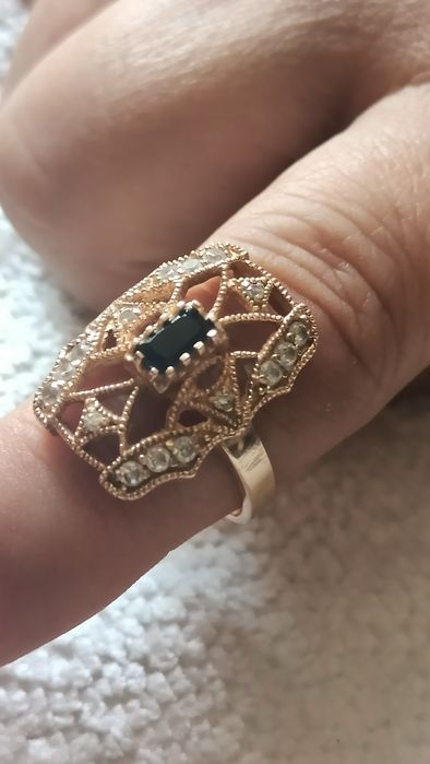 Продаю винтажное золотое кольцо